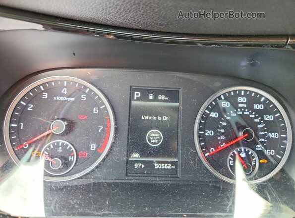 5XXG64J29RG249459 2024 KIA K5 Black Вид щитка приладів