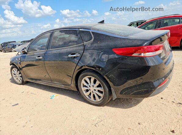 5XXGT4L15GG011294 2016 KIA OPTIMA Black უკანა მარცხენა