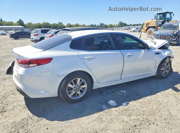 5XXGT4L30HG166323 2017 KIA OPTIMA White უკანა მარჯვენა
