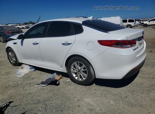 5XXGT4L30HG166323 2017 KIA OPTIMA White უკანა მარცხენა