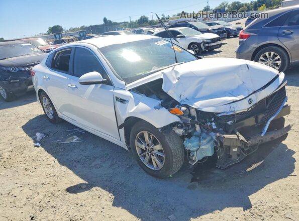 5XXGT4L30HG166323 2017 KIA OPTIMA White წინა მარჯვენა
