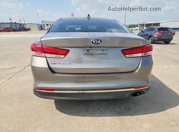 5XXGT4L32GG024053 2016 KIA OPTIMA Gray Widok z tyłu