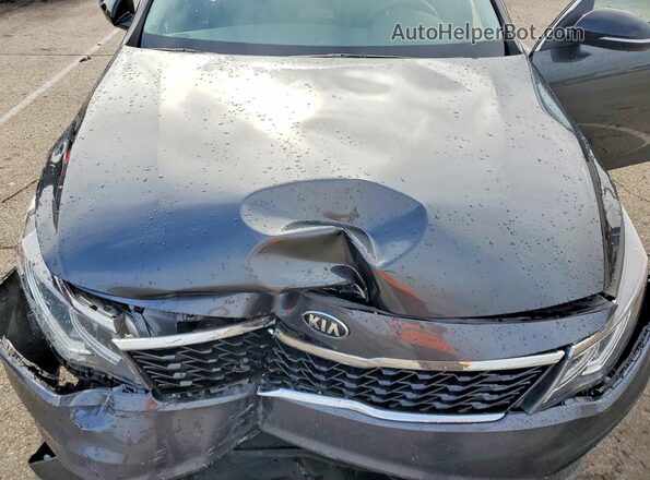 5XXGT4L32LG440775 2020 KIA OPTIMA Gray Вид задньої частини салону