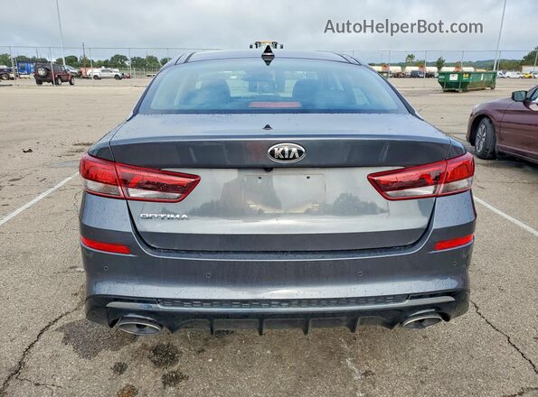 5XXGT4L32LG440775 2020 KIA OPTIMA Gray Вид ззаду