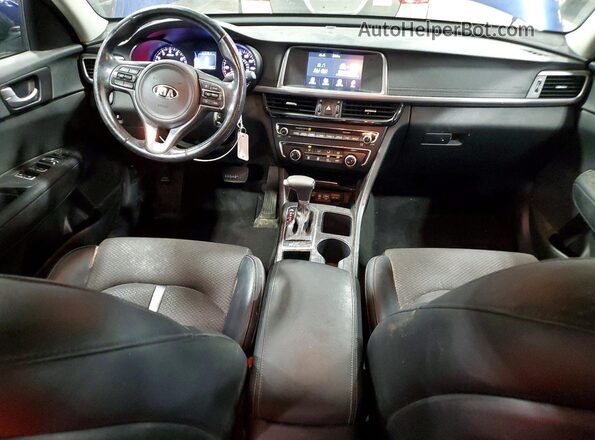 5XXGT4L33JG214693 2018 KIA OPTIMA Blue წინა პანელის ხედი