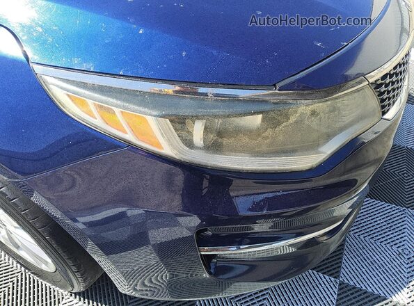 5XXGT4L36JG194293 2018 KIA OPTIMA Blue Widok wnętrza 360 stopni