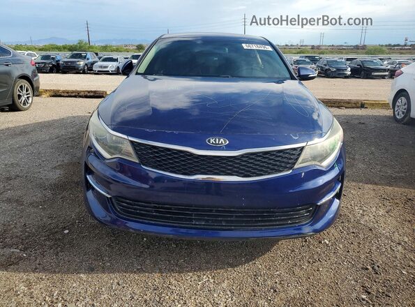 5XXGT4L36JG257909 2018 KIA OPTIMA Blue წინა ხედი