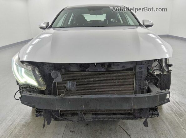 5XXGT4L36KG357932 2019 KIA OPTIMA Silver Vista frontal