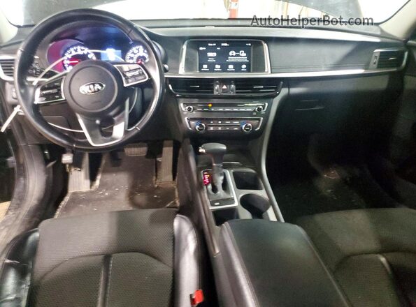 5XXGT4L36KG369868 2019 KIA OPTIMA Black Սարքավորումների վահանակի տեսք