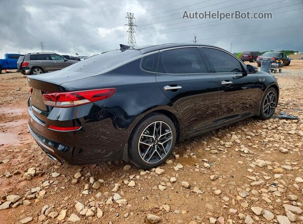 5XXGT4L38LG429280 2020 KIA OPTIMA Black Задня права чверть