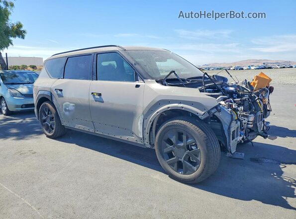 5XYADFS5XTG019450 2026 KIA EV9 Серый Передняя правая четверть