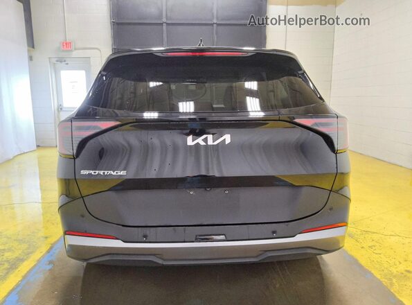 5XYK23DF0TG355381 2026 KIA SPORTAGE Black Հետևի տեսք