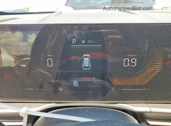5XYK23DF1TG344695 2026 KIA SPORTAGE Черный Вид щитка приборов