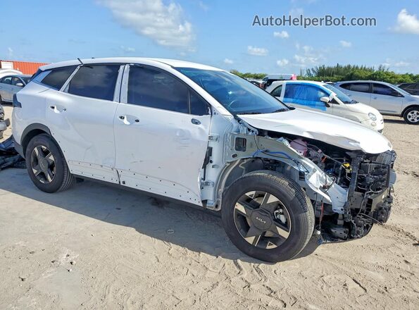 5XYK23DF9TG435195 2026 KIA SPORTAGE White Передня права чверть
