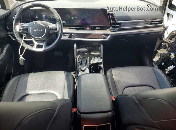 5XYK33AF0PG075936 2023 KIA SPORTAGE White წინა პანელის ხედი