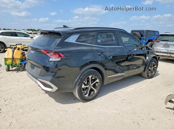 5XYK33DF1SG297907 2025 KIA SPORTAGE Black Задня права чверть