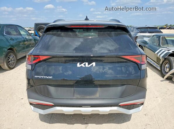 5XYK33DF1SG297907 2025 KIA SPORTAGE Black Вид ззаду