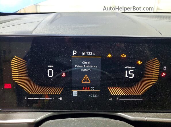 5XYK33DF1TG414922 2026 KIA SPORTAGE Blue Instrument cluster view