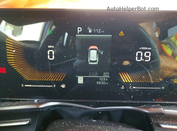 5XYK33DF2TG334691 2026 KIA SPORTAGE Blue Vista del cuadro de instrumentos