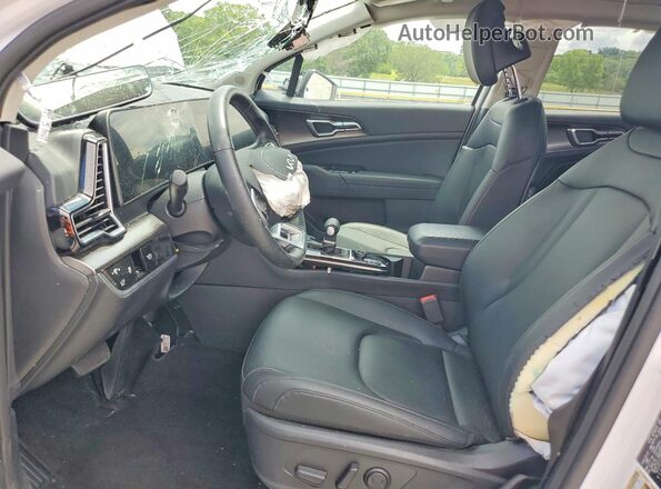 5XYK33DF7SG314032 2025 KIA SPORTAGE White წინა სალონის ხედი