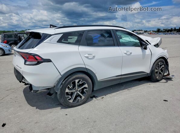 5XYK33DF7SG314032 2025 KIA SPORTAGE White უკანა მარჯვენა