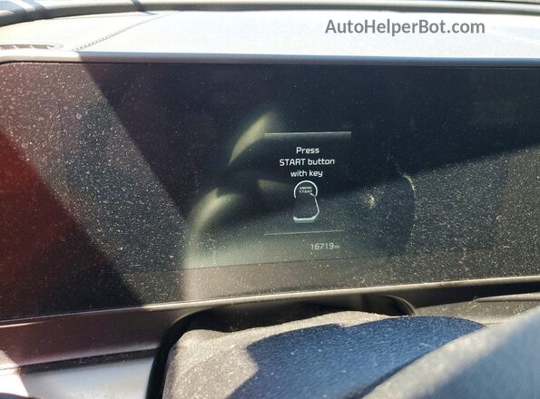 5XYK3CDF4RG192692 2024 KIA SPORTAGE White Instrument cluster view