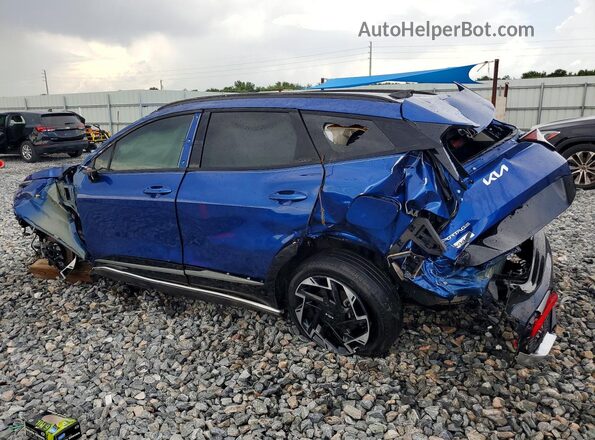 5XYK53AF2PG075284 2023 KIA SPORTAGE Blue Հետևի ձախ