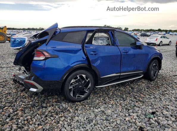 5XYK53AF2PG075284 2023 KIA SPORTAGE Blue Հետևի աջ