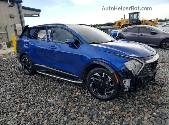 5XYK53AF2PG075284 2023 KIA SPORTAGE Blue Առջևի աջ