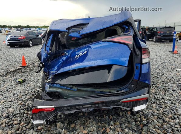 5XYK53AF2PG075284 2023 KIA SPORTAGE Blue Հետևի տեսք