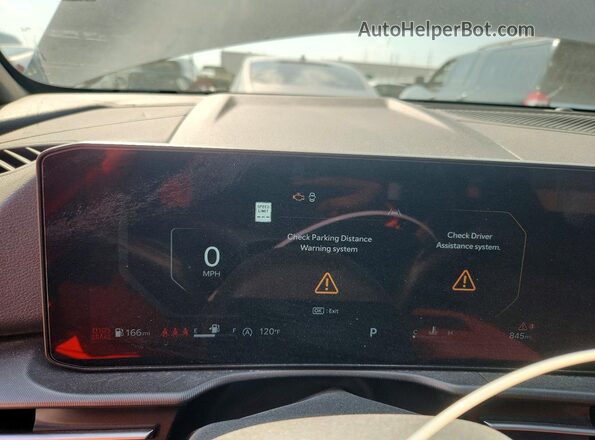 5XYK53DFXTG370395 2026 KIA SPORTAGE Gray ხელსაწყოთა პანელის ხედი