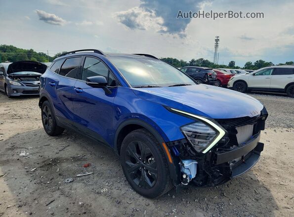 5XYK6CDF2SG275664 2025 KIA SPORTAGE Blue Przód prawy