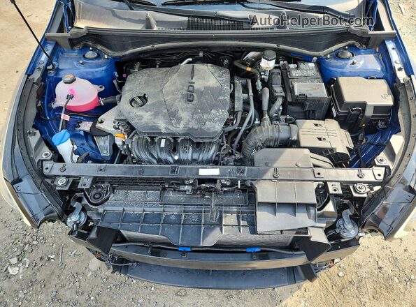 5XYK6CDF2SG275664 2025 KIA SPORTAGE Blue Widok komory silnika