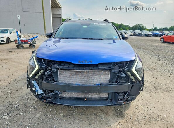 5XYK6CDF2SG275664 2025 KIA SPORTAGE Blue Widok z przodu