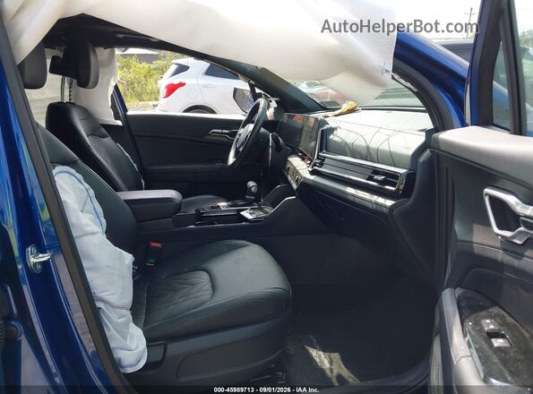 5XYK6CDF3SG278069 2025 KIA SPORTAGE Blue Front interior view