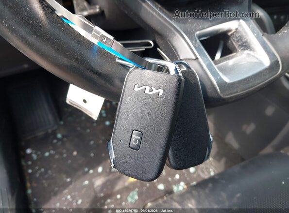 5XYK6CDF3SG278069 2025 KIA SPORTAGE Blue Dashboard view