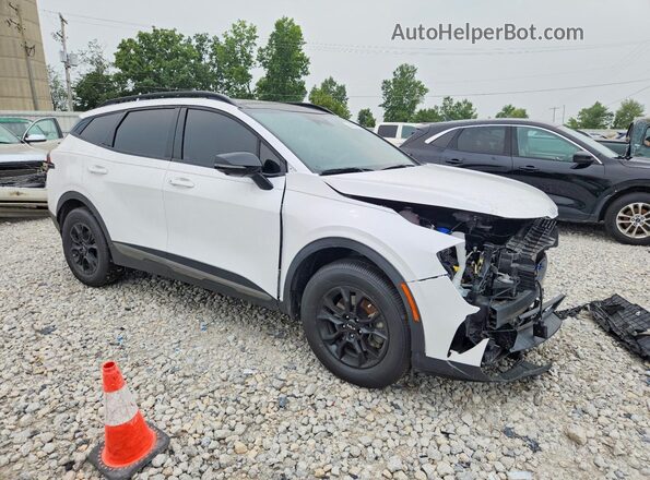 5XYK7CAF4PG064233 2023 KIA SPORTAGE White Передня права чверть