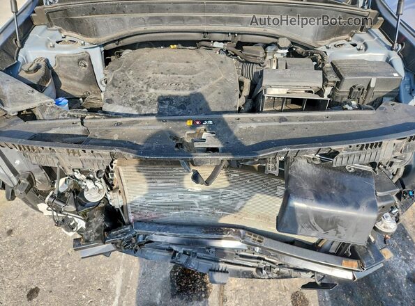 5XYP24GC7RG560993 2024 KIA TELLURIDE Blue ძრავის განყოფილების ხედი