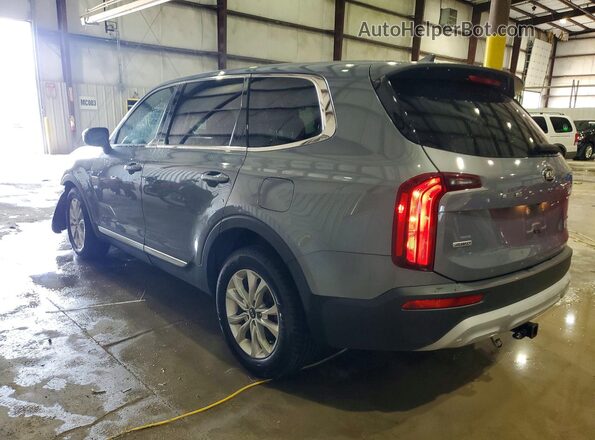 5XYP2DHC2LG049701 2020 KIA TELLURIDE Gray Rear left
