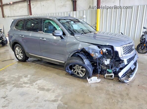 5XYP2DHC2LG049701 2020 KIA TELLURIDE Gray Front right