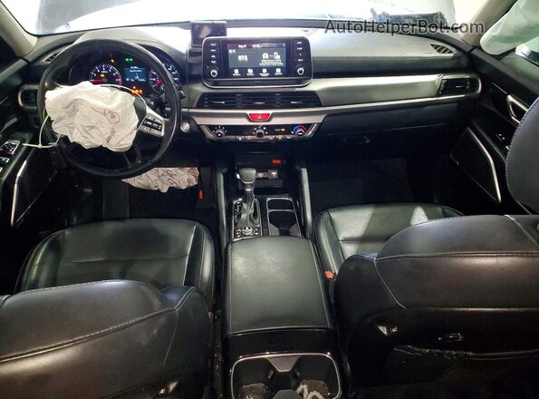 5XYP2DHC2LG049701 2020 KIA TELLURIDE Gray Dashboard view
