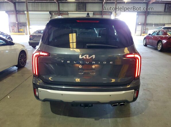 5XYP34GC3RG528930 2024 KIA TELLURIDE Gray უკანა ხედი