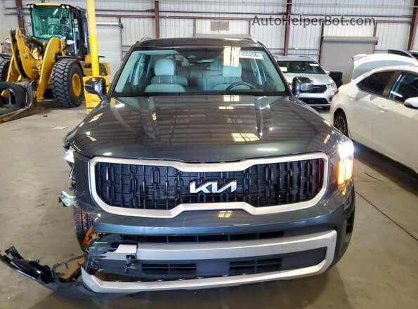 5XYP34GC3RG528930 2024 KIA TELLURIDE Gray წინა ხედი