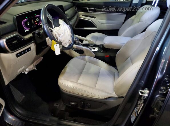 5XYP34GC3RG528930 2024 KIA TELLURIDE Gray წინა სალონის ხედი