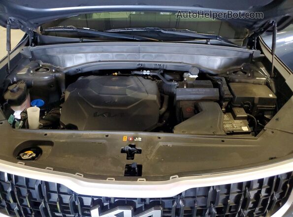 5XYP34GC3RG528930 2024 KIA TELLURIDE Gray ძრავის განყოფილების ხედი