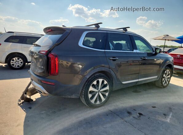 5XYP34HC6LG082116 2020 KIA TELLURIDE Brown Հետևի աջ
