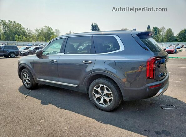 5XYP34HC9LG002033 2020 KIA TELLURIDE Gray უკანა მარცხენა