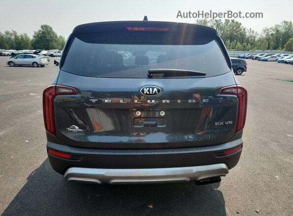 5XYP34HC9LG002033 2020 KIA TELLURIDE Gray სალონის 360-გრადუსიანი ხედი