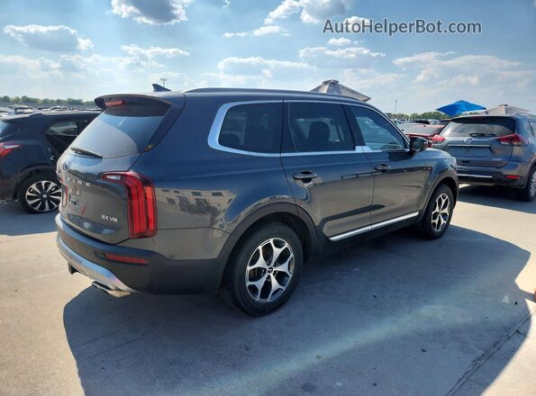 5XYP34HCXLG027068 2020 KIA TELLURIDE Gray Rear right