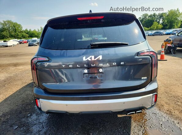 5XYP3DGC7RG506851 2024 KIA TELLURIDE Gray Widok z tyłu